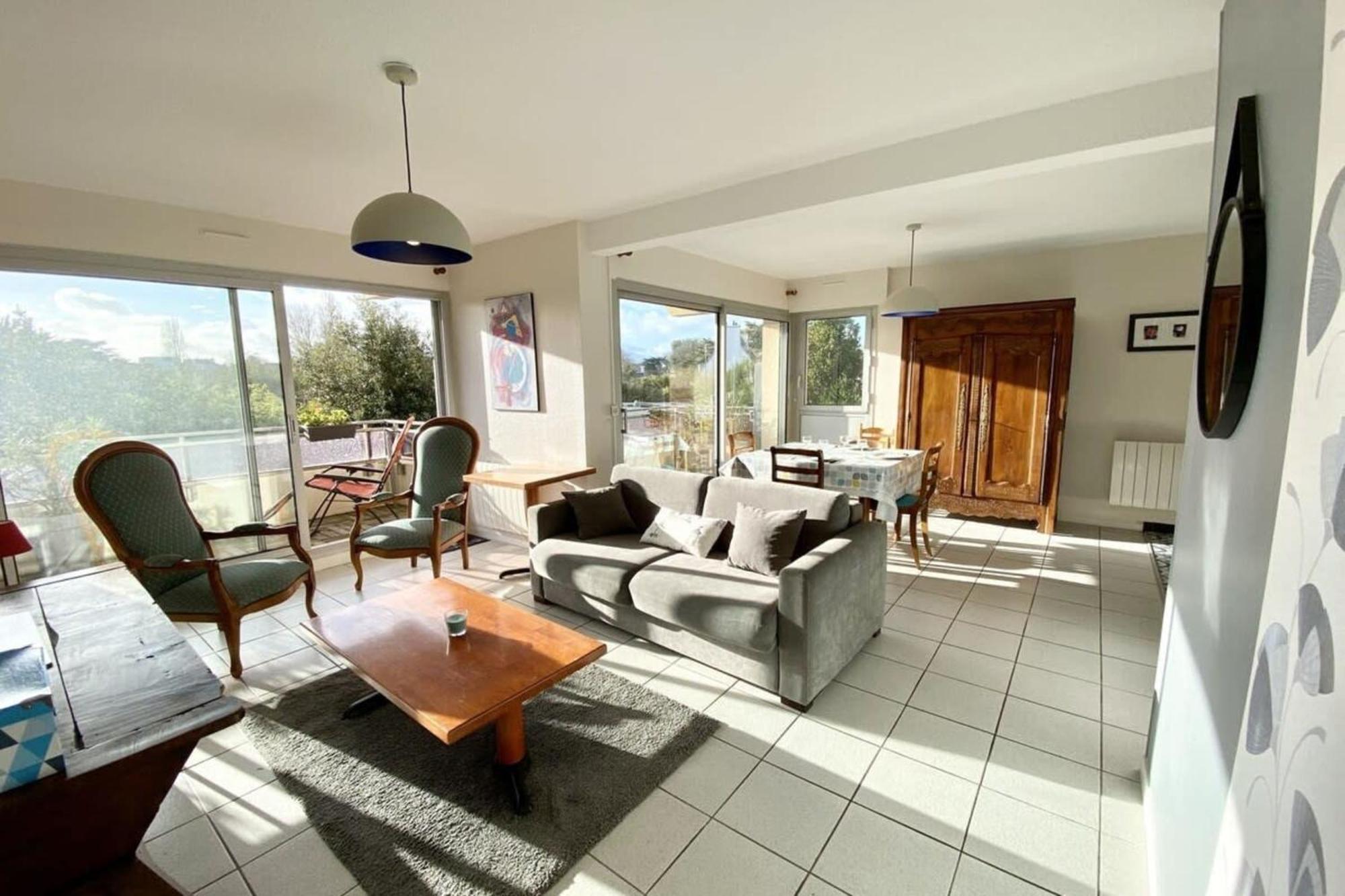 Charmant T3 Cosy A 2 Pas Du Bourg Et Des Plages Лармор-Плаж Екстериор снимка